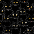 Black Cat Portraits Coffee Mug Gallery Image 2