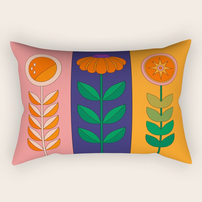 Springtime Jackpot Rectangular Pillow Gallery Image 2