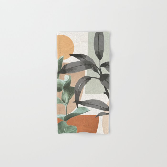 Sunset Flora 01 Bath Towel Gallery Image 1