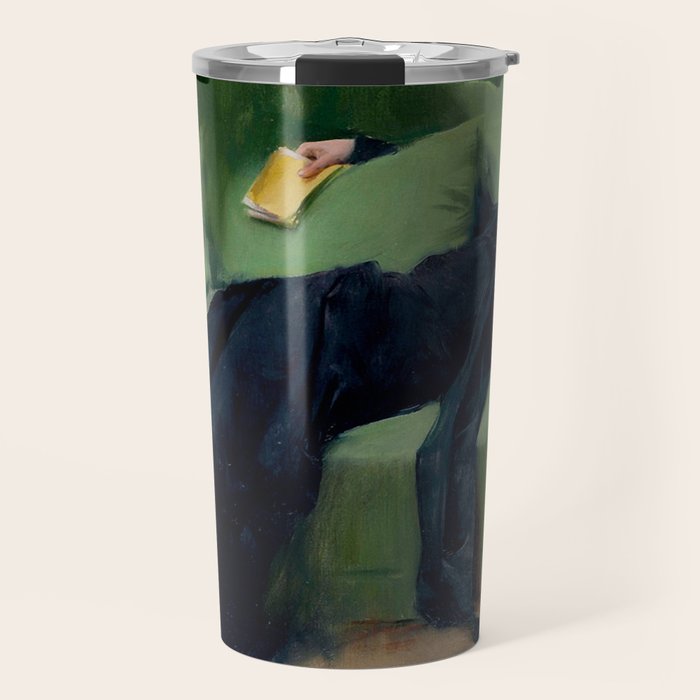 Renaissance Art, Famous Paintings, Retro Art, Unique Vintage Poster, Fine Art Prints - Victorian Era Travel Mug Gallery Image 1