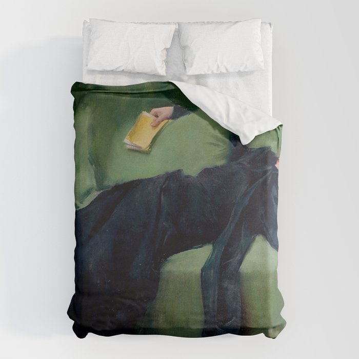 Renaissance Art, Famous Paintings, Retro Art, Unique Vintage Poster, Fine Art Prints - Victorian Era Duvet Cover Gallery Image 1