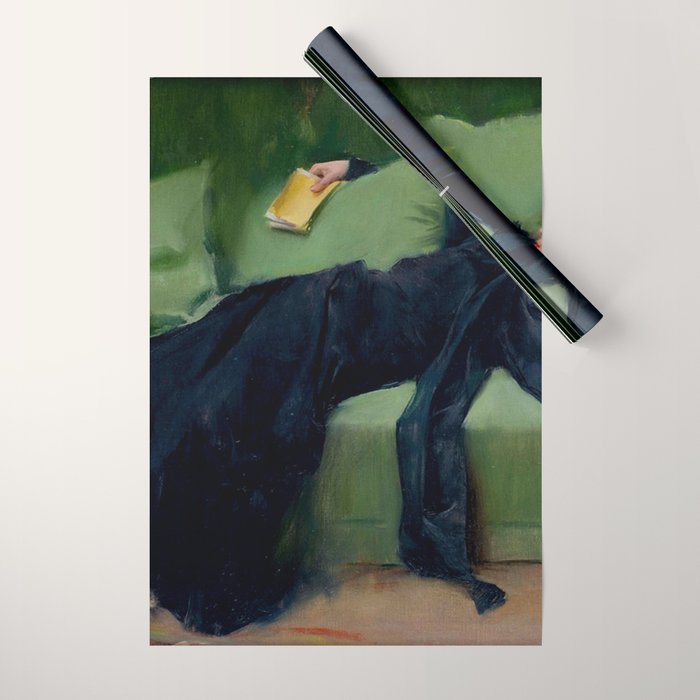 Renaissance Art, Famous Paintings, Retro Art, Unique Vintage Poster, Fine Art Prints - Victorian Era Wrapping Paper Gallery Image 1