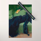 Renaissance Art, Famous Paintings, Retro Art, Unique Vintage Poster, Fine Art Prints - Victorian Era Wrapping Paper Gallery Image 1