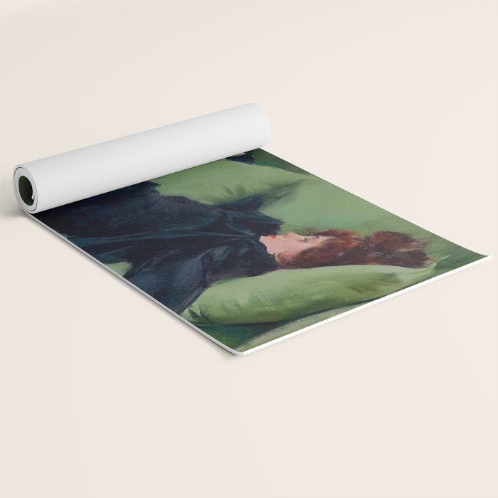 Renaissance Art, Famous Paintings, Retro Art, Unique Vintage Poster, Fine Art Prints - Victorian Era Yoga Mat Gallery Image 2