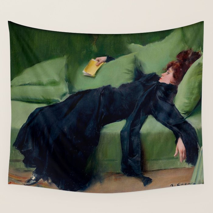 Renaissance Art, Famous Paintings, Retro Art, Unique Vintage Poster, Fine Art Prints - Victorian Era Wall Tapestry Gallery Image 1