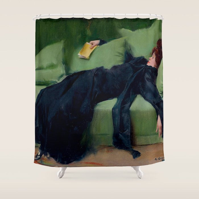 Renaissance Art, Famous Paintings, Retro Art, Unique Vintage Poster, Fine Art Prints - Victorian Era Shower Curtain Gallery Image 1