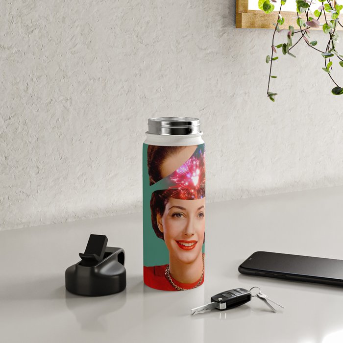 The Reader // Fireworks Water Bottle Gallery Image 4