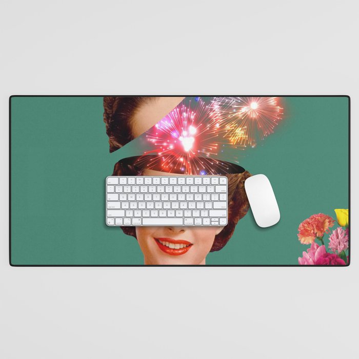 The Reader // Fireworks Desk Mat Gallery Image 1