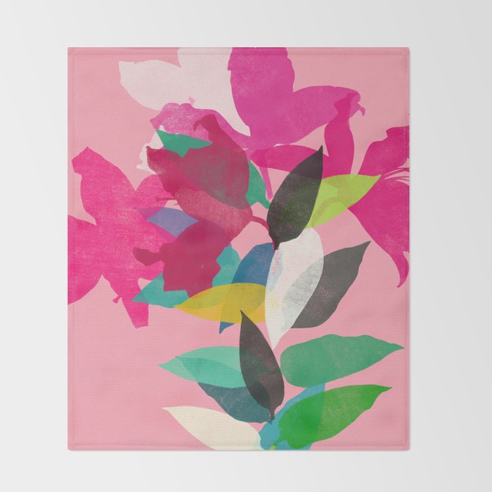 lily 18 Throw Blanket Gallery Image 2
