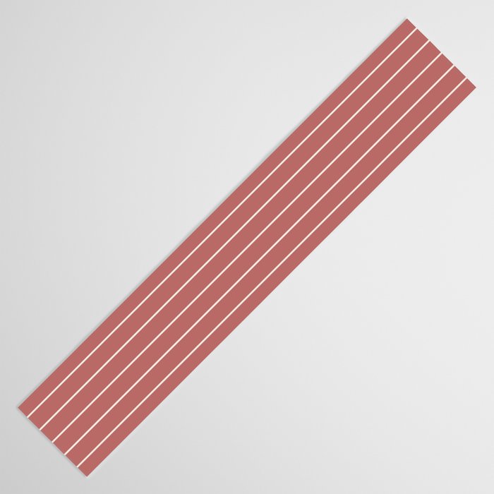 Minimal Arch LII Rose Modern Geometric Lines Table Runner Gallery Image 3