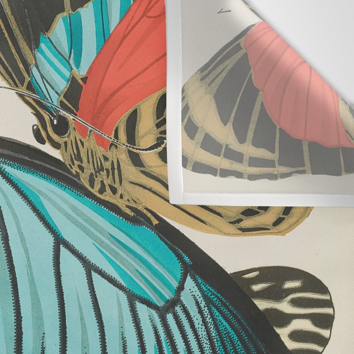 Butterfly Print by E.A. Seguy, 1925 #2 Wall Tapestry Gallery Image 3