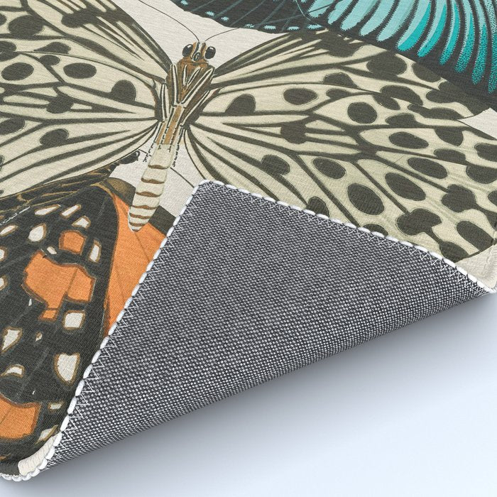 Butterfly Print by E.A. Seguy, 1925 #2 Rug Gallery Image 4