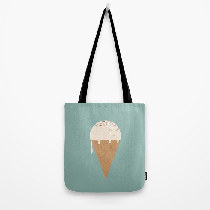 Ice Cream Cat Tote Bag Gallery Image 2