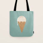 Ice Cream Cat Tote Bag Gallery Image 1