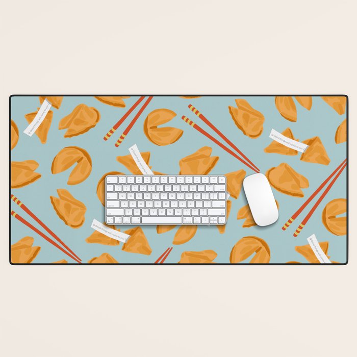 Fortune Cookie Fun Desk Mat Gallery Image 1
