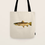 The Brown Trout Tote Bag Gallery Image 1
