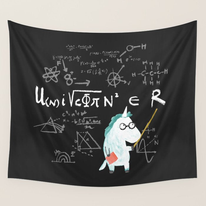 Unicorn = real Wall Tapestry Gallery Image 1