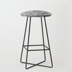 Eastern Ash - Tree ring ink woodblock print Stool Gallery Image 1