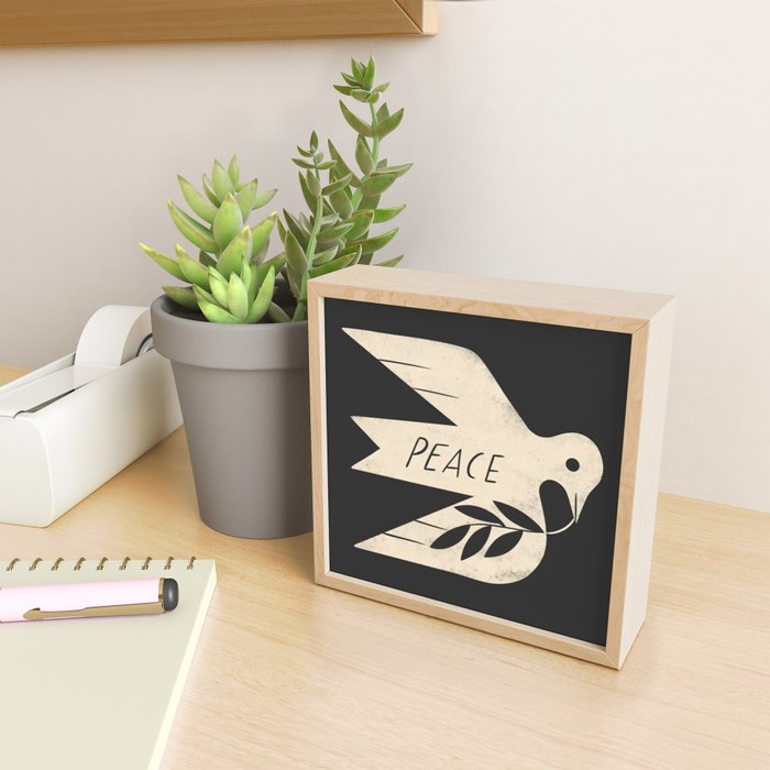 Peace Dove Mini Art Print Gallery Image 2