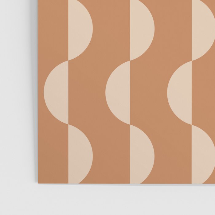 Gwynne Pattern - Desert Orange Poster Gallery Image 3
