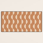 Gwynne Pattern - Desert Orange Desk Mat Gallery Image 3