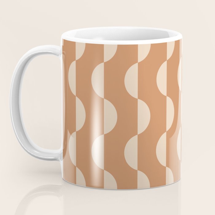 Gwynne Pattern - Desert Orange Coffee Mug Gallery Image 3