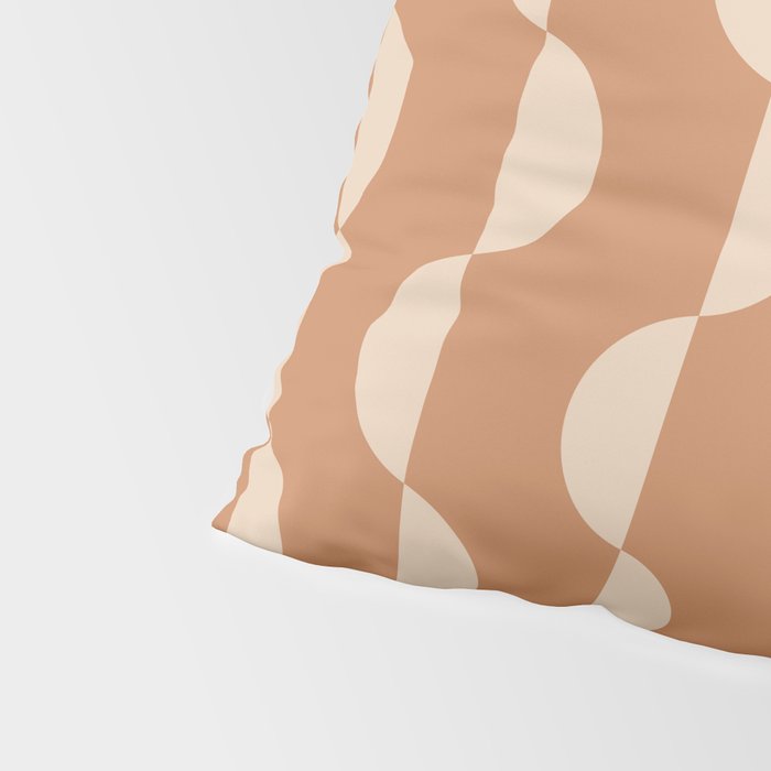 Gwynne Pattern - Desert Orange Pillow Sham Gallery Image 4