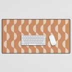 Gwynne Pattern - Desert Orange Desk Mat Gallery Image 1