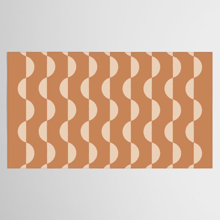 Gwynne Pattern - Desert Orange Tablecloth Gallery Image 2