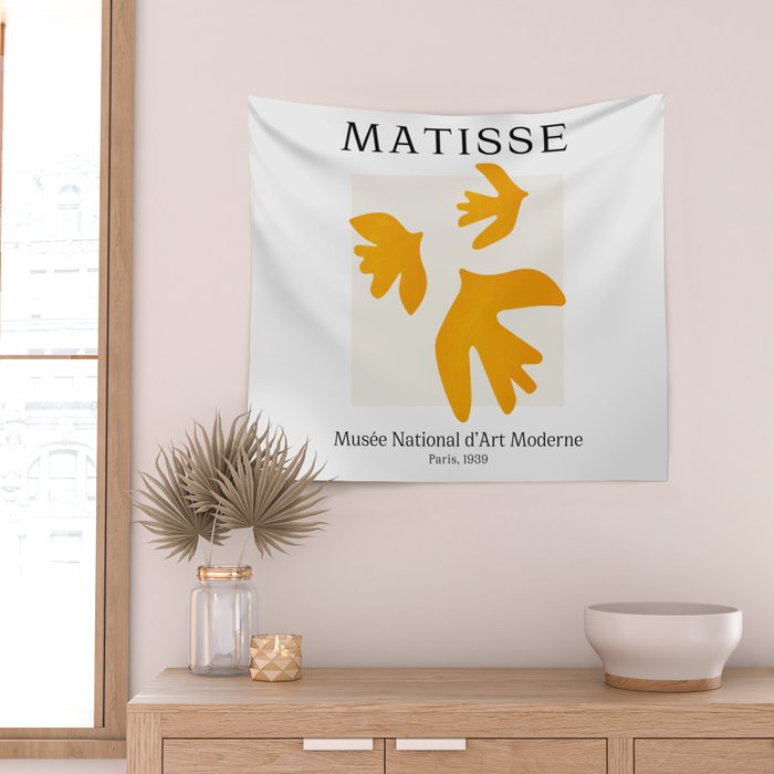 Golden Bell: Matisse Pastel Series 02 Wall Tapestry Gallery Image 2