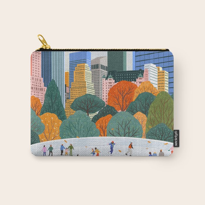 Fall in New York  Carry All Pouch Gallery Image 1