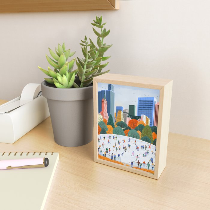 Fall in New York  Mini Art Print Gallery Image 2