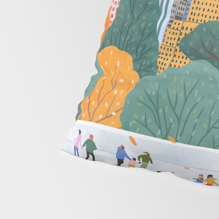 Fall in New York  Pillow Sham Gallery Image 4