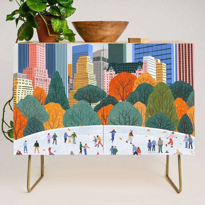 Fall in New York  Credenza Gallery Image 1