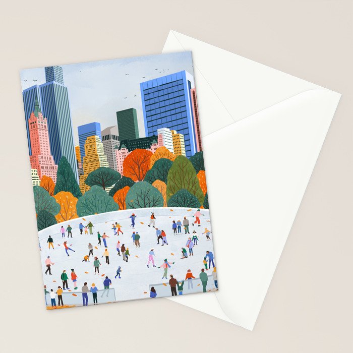Fall in New York  Stationery Card Gallery Image 2