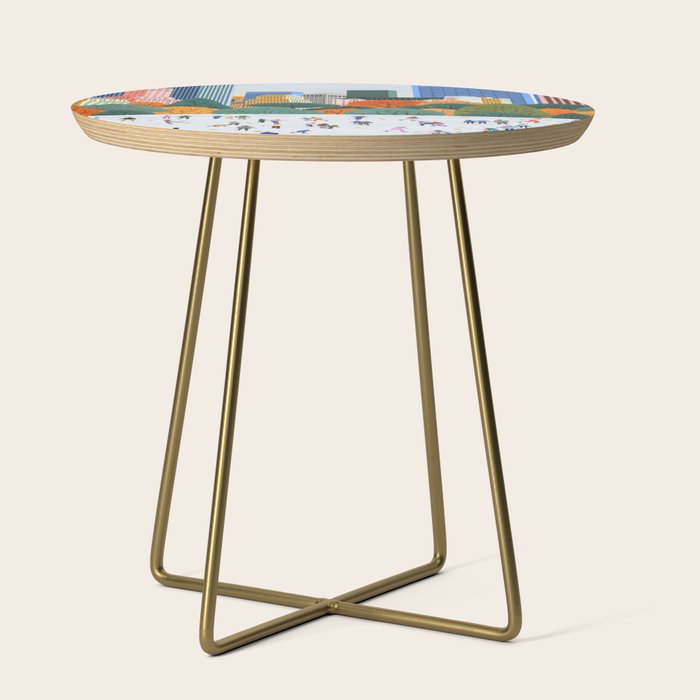 Fall in New York  Side Table