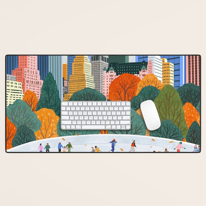 Fall in New York  Desk Mat Gallery Image 1