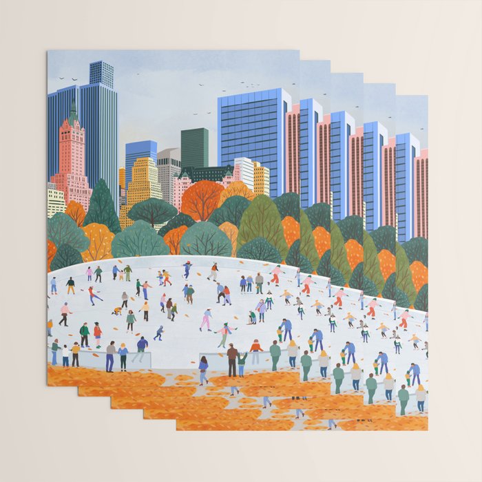 Fall in New York  Wrapping Paper Gallery Image 3