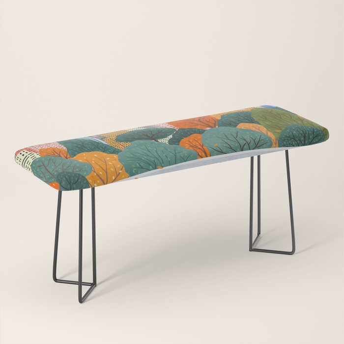 Fall in New York  Bench Gallery Image 1