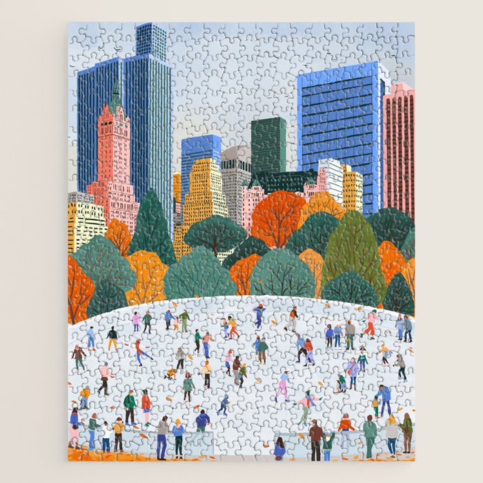 Fall in New York  Jigsaw Puzzle Gallery Image 1