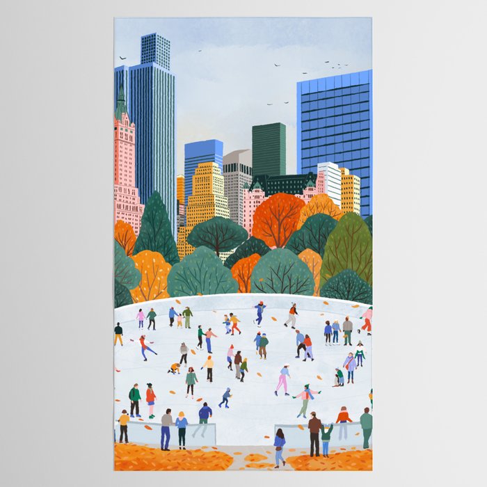 Fall in New York  Tablecloth Gallery Image 2