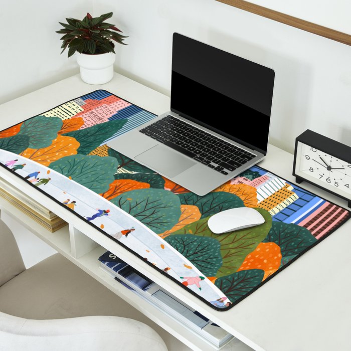 Fall in New York  Desk Mat Gallery Image 2