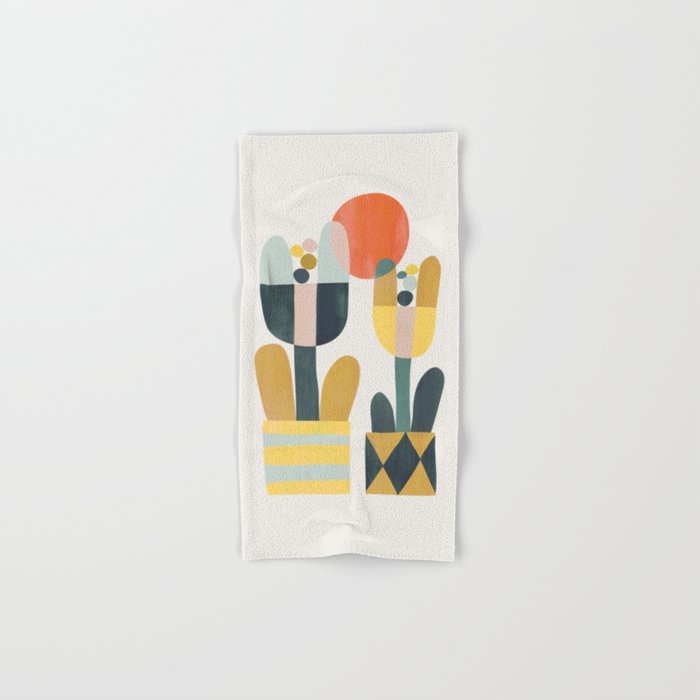 Two flowers Towels Gallery Image 1
