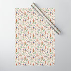 Swedish Folk Art Wrapping Paper Gallery Image 1