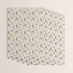 Swedish Folk Art Wrapping Paper Gallery Image 3