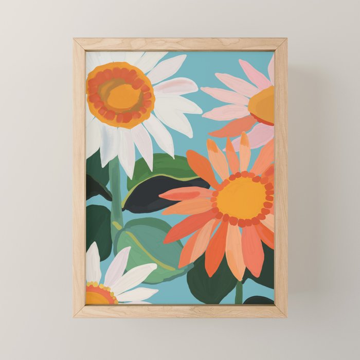 Sunflowers 21 Mini Art Print Gallery Image 1