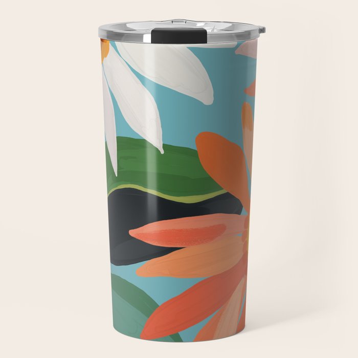 Sunflowers 21 Travel Mug Gallery Image 1