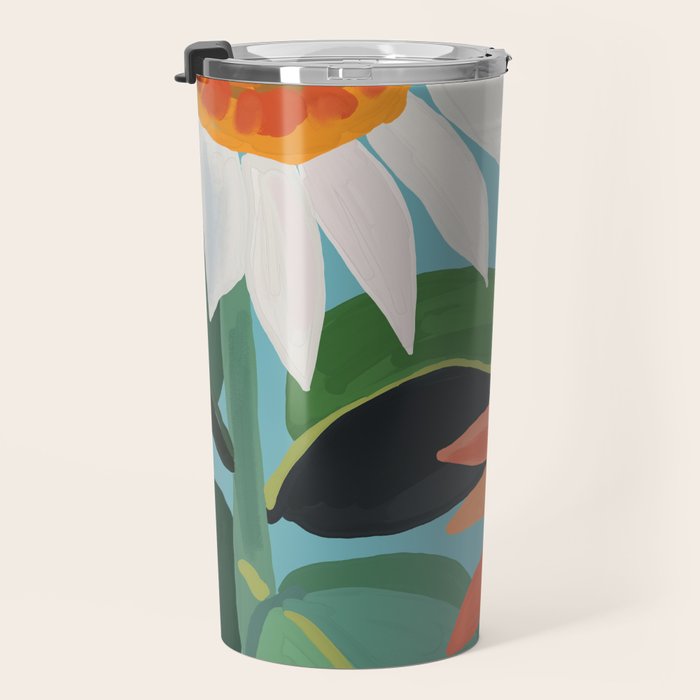 Sunflowers 21 Travel Mug Gallery Image 3