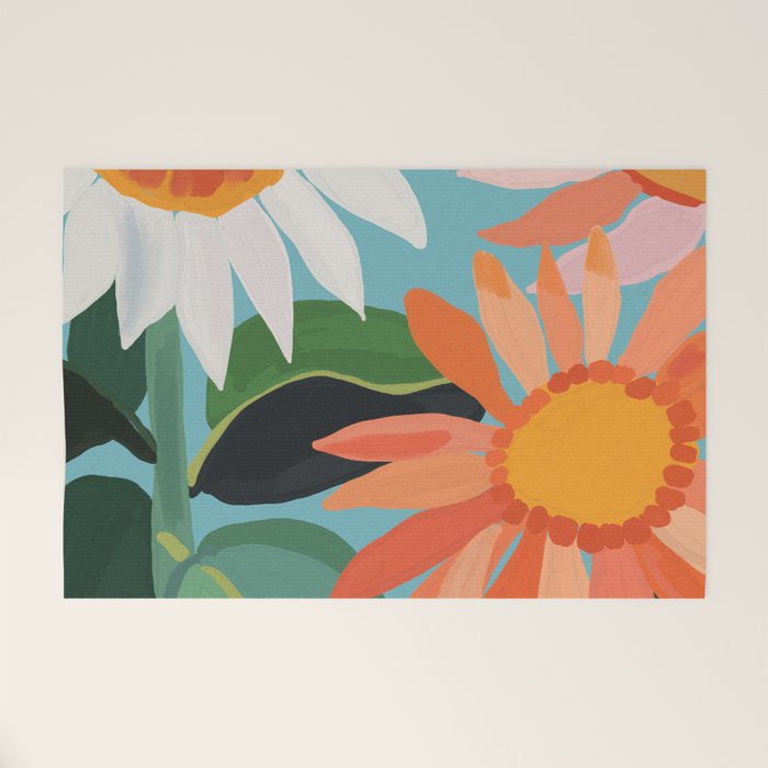 Sunflowers 21 Welcome Mat Gallery Image 1