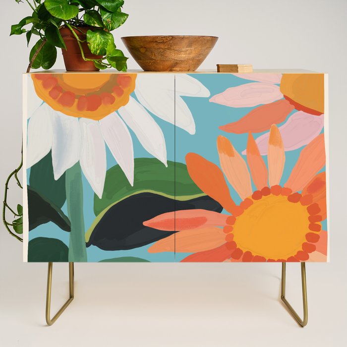 Sunflowers 21 Credenza Gallery Image 1